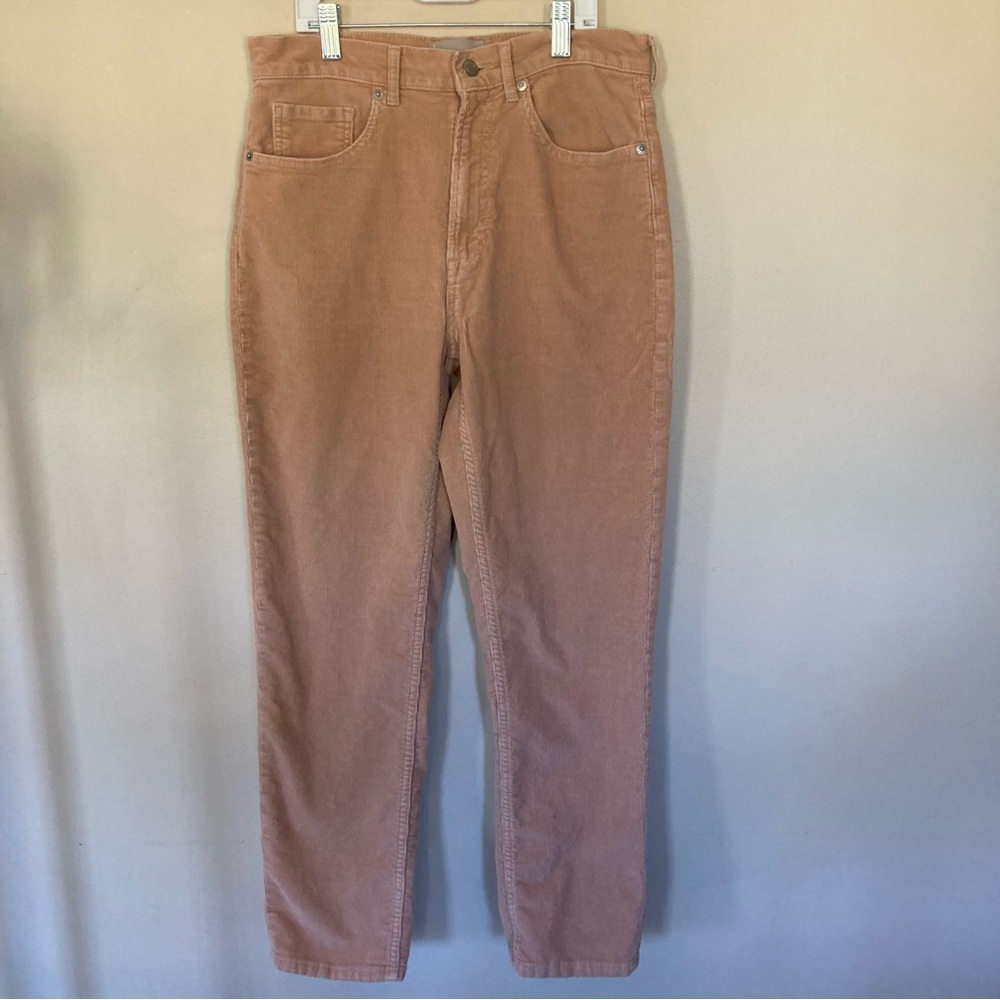 Everlane Women’s Pink Baby Cord Cheeky Pants